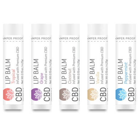 The CBD Essentials Lip Balm travel product recommended by Abby Ludowise on Pretty Progressive.